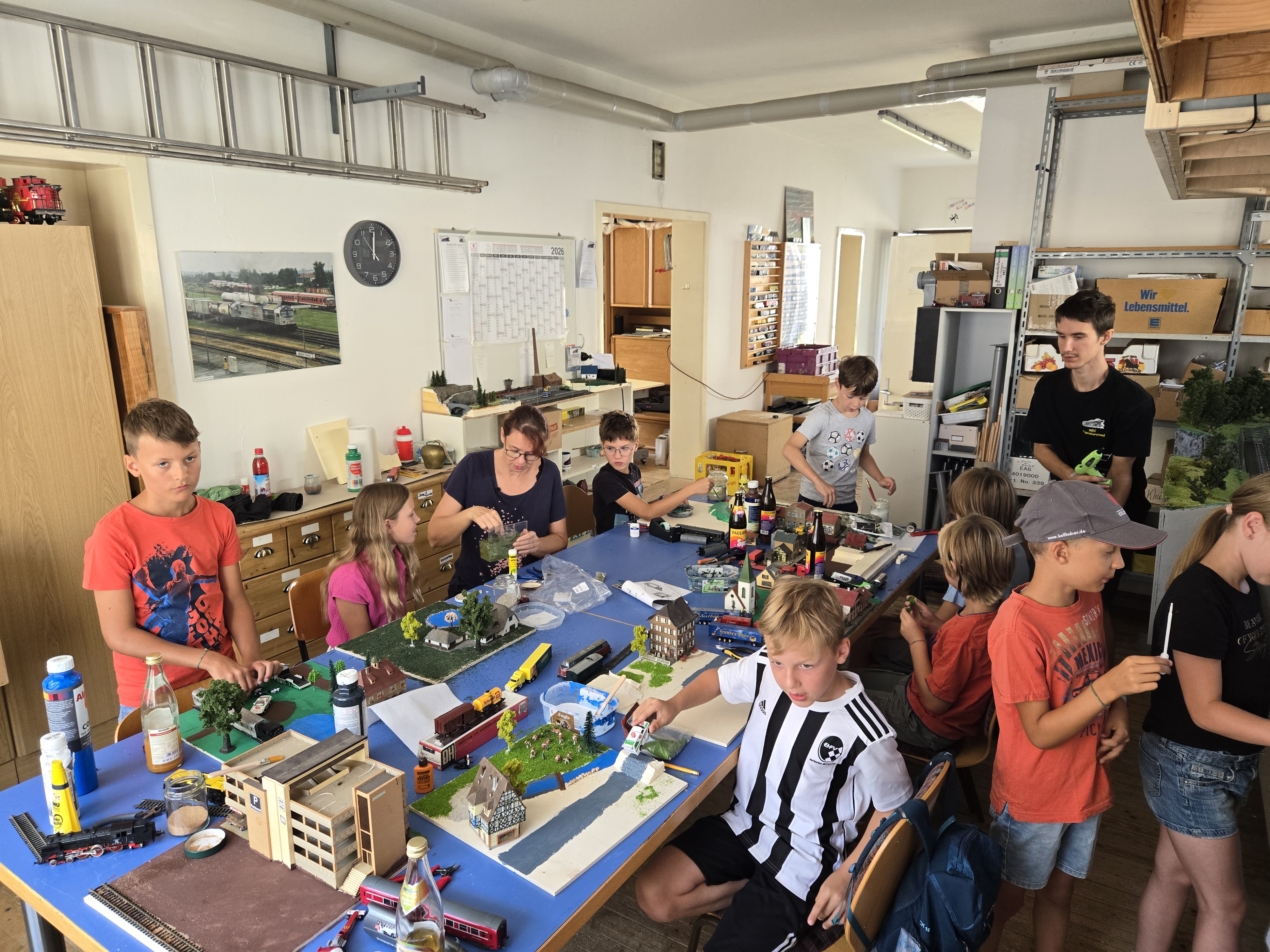 MEC-Jugend Ferienprogramm 2026 - Gruppentisch