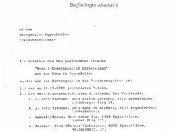 mec geschichte 1989 vereinsregisterbescheid