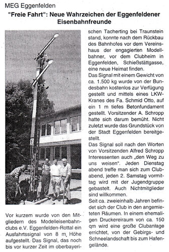 mec geschichte 1996 Signal Artikel